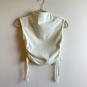 Nasty Gal ribbed high neck top